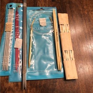 Double needle point needles mixed lot